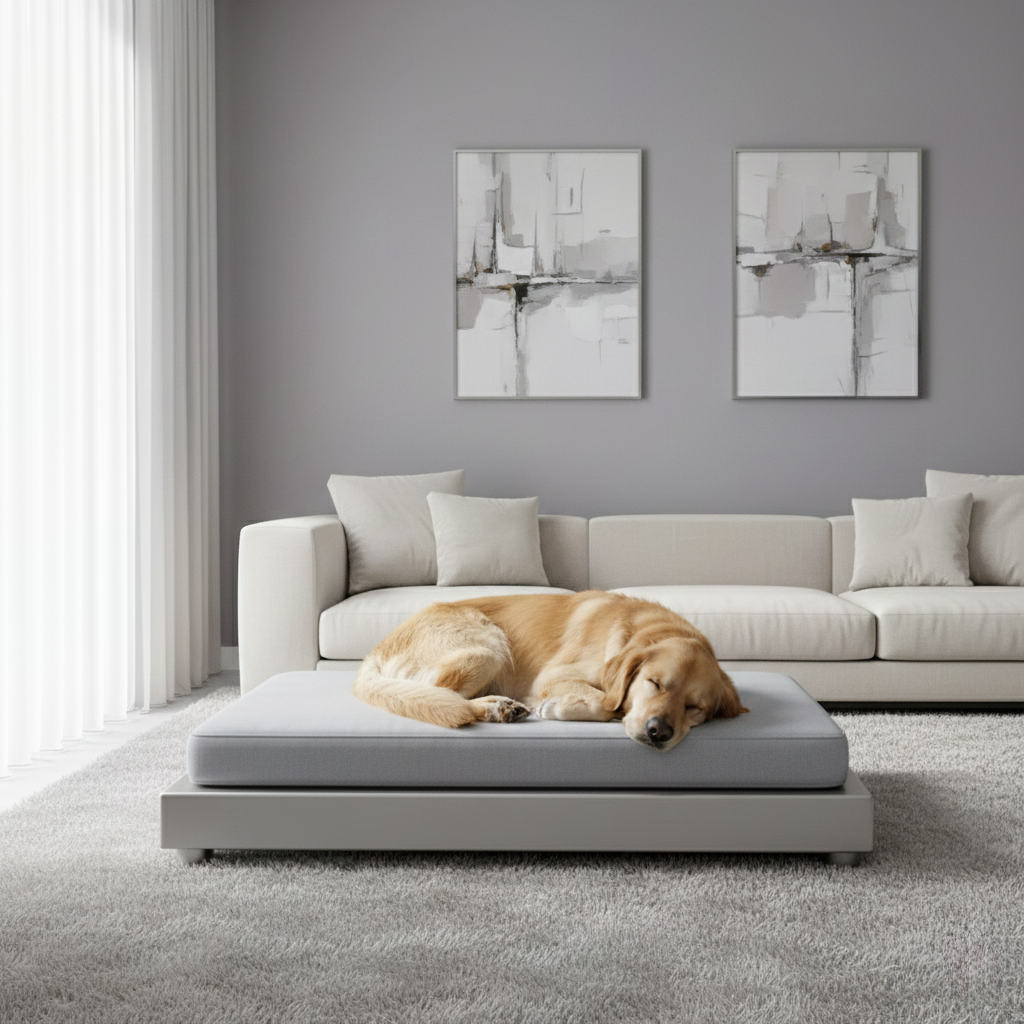 PISOLO - Lettino per animali rettangolare