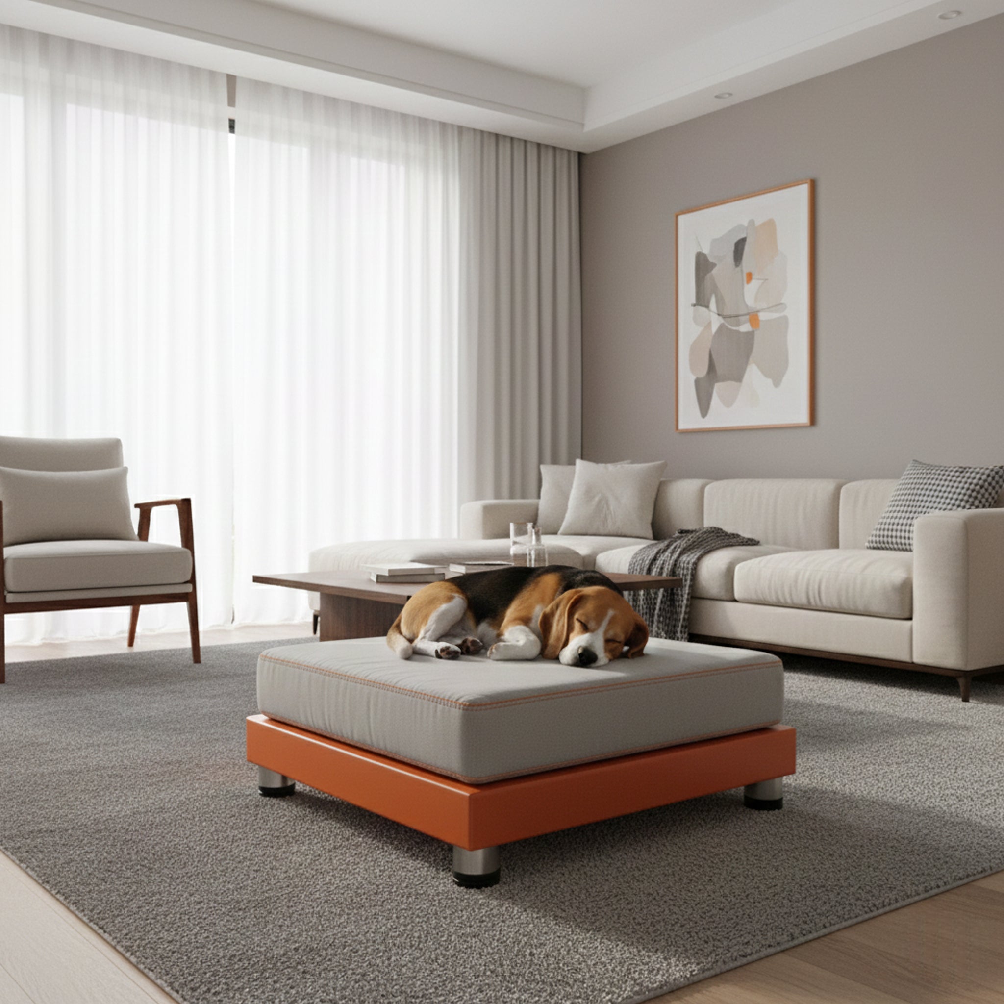 PISOLO QUADRATO Lettino per Animali